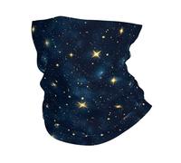 Scaldacollo Dreamy Flash Stars Print Sciarpa al Collo Elastico Sportiva Ghetta da Collo per Motocicletta Yoga Arrampicata 25X50Cm