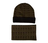 Scaldacollo e cappello GUESS completo berretto con risvolto tessuto logato artic