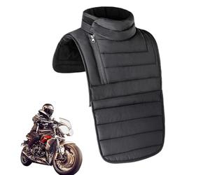 Scaldacollo e petto per motocicletta, protezione per il collo della motocicletta,Avvolgimento per la protezione del collo antivento e impermeabile - Ghetta invernale per il collo da uomo, fascia calda