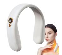 Scaldacollo elettrico, cuscino riscaldante portatile per collo, 4 impostazioni di calore, riscaldamento rapido, cuscino riscaldante portatile per collo, 40 ° C-55 ° C, protezione da surriscaldamento a