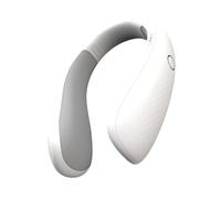 Scaldacollo elettrico, scaldacollo portatile ricaricabile,Cuscino riscaldante sospeso | Scaldacollo ricaricabile 4000 MAh, scalda collo portatile regolabile, 4 modalità per uomo e donna