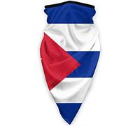 Scaldacollo Flag of Cuba Bandana Senza Cuciture Ghetta da Collo Stampato Fascia per Capelli per Yoga, Equitazione, Ciclismo