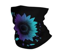 Scaldacollo Hummingbird Sunflower Suicide Prevention Awareness Bandana Antipolvere Neck Warmer Durevole Copricollo Per Snowboard Ciclismo Campeggio