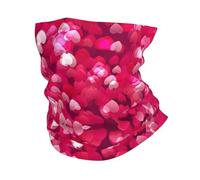 Scaldacollo invernale antivento con stampa a cuore per San Valentino per uomini e donne