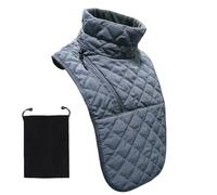 Scaldacollo invernale antivento scaldacollo termico sciarpa in pile per moto maschera antivento passamontagna ghette per il collo spesse e morbide scaldapetto morbide sulla pelle, grigio, Refer to