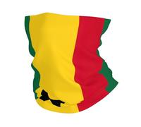Scaldacollo invernale con stampa bandiera del Ghana, morbida maschera per il viso, sciarpa per il freddo, sci, ciclismo, sport all'aria aperta