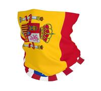 Scaldacollo invernale con stampa bandiera della Spagna americana, morbida maschera per il viso, sciarpa per il freddo, sci, ciclismo, sport all'aria aperta