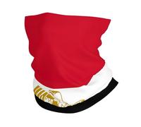 Scaldacollo invernale con stampa bandiera egiziana, morbida maschera per il viso, sciarpa per il freddo, sci, ciclismo, sport all'aria aperta