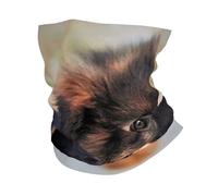 Scaldacollo invernale con stampa di cucciolo di pastore tedesco, morbida maschera per il freddo, sci, ciclismo, sport all'aria aperta