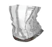 Scaldacollo invernale con stampa di ombrello rosso Torre Eiffel Parigi, morbida maschera per il viso per il freddo, sci, ciclismo, sport all'aria aperta