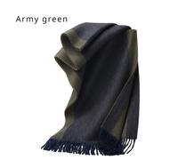 Scaldacollo Invernale Elegante Unisex Bicolore In Lana Con Frangia