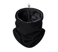 Scaldacollo invernale, sciarpa regolabile e antivento, copricollo da sci, per lo snowboarding, lo sci, gli uomini, la moto, la corsa, l'inverno freddo, la bicicletta, le attività all'aria aperta, Nero