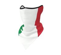 Scaldacollo Italy Flag Pattern Bandana Traspirante Fascia per Capelli Stampato Sciarpa A Mezza Faccia, per Sports, Motocicletta, Yoga, 24x51cm