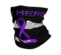 Scaldacollo My Hero Is Now My Angel Epilepsy Awareness Passamontagna Antipolvere Bandana Lavabile Sciarpa Per Campeggio Ciclismo Arrampicata