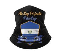Scaldacollo No Soy Perfecto Pero Soy Salvadoreño Passamontagna Durevole Fascia Capelli Traspirante Ghetta Da Collo Per Ciclismo Campeggio Pesca 25X50CM