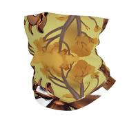 Scaldacollo Nut-Eating Squirrel Pattern Decorazione Facciale Elastico Bandana Multiuso Fascia per Capelli, per Donna, Bambini, Uomo, 26x30cm
