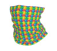 Scaldacollo Please Be Patient I Have Autism1 Bandana Antivento Sciarpa Lavabile Copricollo Per Escursionismo Equitazione Yoga