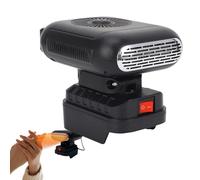 Scaldacollo portatile per veicoli - Sgelatore a batteria con riscaldamento rapido | Sbrinatore per parabrezza auto camion camper SUV - Per camera da letto officina fabbrica ufficio camion W