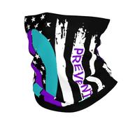 Scaldacollo Prevention Suicide Flag Prevention Suicide Awareness Copricollo Customed Sciarpa Durevole Passamontagna Per Snowboard Yoga Ciclismo