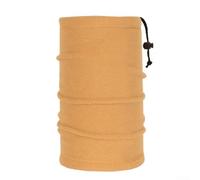 Scaldacollo regolabile con coulisse in morbido pile per ciclismo, sci, corsa, escursionismo e altre attività con clima freddo (cachi)