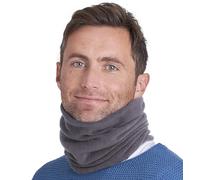 Scaldacollo resistente per copricapo - Ghetta per il collo in pile, copertura invernale per il viso e sciarpa da sci - Copricollo per uomo e donna per la stagione fredda Grigio antracite