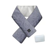 Scaldacollo ricaricabile, 3 modalità di calore, riscaldamento rapido, design leggero, perfetto per pendolari e regali, silenziatore riscaldato con sicurezza di sicurezza