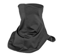 SCALDACOLLO SALVACOLLO SPALLE MOTO PER BICI MOTORI ELASTICO LEGGERO INVERNO NERO