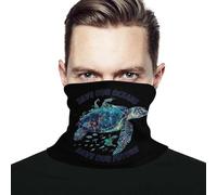 Scaldacollo Save Our Earth Day Sciarpa A Mezza Faccia Antipolvere Cerchietto per Capelli Elastico Passamontagna, per Campeggio, Donna, Sports, Pesca, 26x30cm