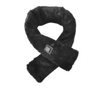 Scaldacollo scaldacollo con ricarica USB, riscaldamento rapido, per interni, colore nero