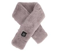 Scaldacollo scaldacollo con ricarica USB, riscaldamento rapido, per interni, grigio