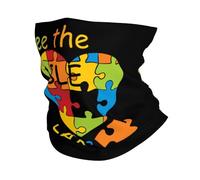 Scaldacollo See The Able Not The Label Autism Passamontagna Antiscivolo Neck Warmer Unisex Sciarpa Per Campeggio Pesca Yoga