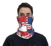 Scaldacollo Serbia Serb And American Flag Usa Friendship Neck Warmer Antipolvere Sciarpa Lussuoso Passamontagna Per Yoga Arrampicata Snowboard