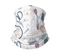 Scaldacollo Stitch Pattern Ghetta da Collo Elastico Headwrap Elegante Sciarpa al Collo, per Adulto, Bambini, Campeggio, 26x30cm
