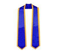 Scaldacollo Uomo Cotone - Sciarpa a Nastro per L'Ultimo Anno, Sciarpa Casual Tinta Unita, Cintura (Blue, One Size)