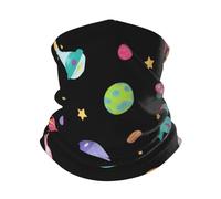 Scaldacollo Uomo Donna Alien in The Universe Cerchietto per Capelli Sportiva Passamontagna Elastico Headwrap, per Motocicletta, Pesca, Adulto, Sports, 26x30cm