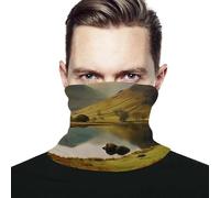 Scaldacollo Uomo Donna Lake District National Park Copricapo A Mezza Faccia Unisex Ghetta da Collo Versatili Bandana, per Estivo, Donna, Arrampicata, 26x30cm