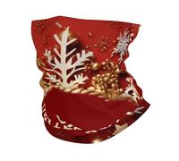Scaldacollo Uomo Donna Merry Christmas Too Ghetta Protezione UV Headwrap Versatili Decorazione Facciale, per Uomo, Pesca, Yoga, 26x30cm
