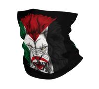 Scaldacollo Western Sahara The Western Saharans Lion Flag Passamontagna Lavabile Bandana Durevole Neck Warmer Per Outdoor Attività Sportiva Yoga
