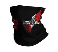 Scaldacollo Wing Morocco Moroccan And Dominican Republic Flag Bandana Customed Sciarpa Unisex Neck Warmer Per Campeggio Sportiva Yoga