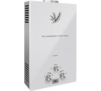 Scaldacqua a gas da 18 l, 36 KW, LPG, scaldabagno istantaneo, scaldabagno senza serbatoio per casa, camper, cabine, fienili (18 l, 36 KW)