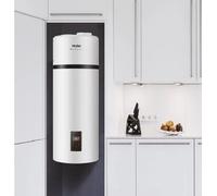 Scaldacqua a pompa di calore monoblocco pensile 80 litri Haier HP80M HP80M8