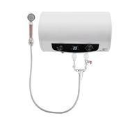 Scaldacqua elettrica 70L,scaldabagno Hung Orizzontale Serbatoio Riscaldamento, 30-75 ? Riscaldamento Rapido, Con Pulsante Pretermostato, Su richiesta Scaldacqua Per Bagno 2KW