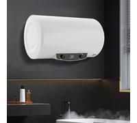 Scaldacqua elettrico da 50 l, 220 V, scaldabagno istantaneo, caldaia orizzontale 30-75 °C, scaldabagno elettrico istantaneo a parete (cucina, doccia, bagno)