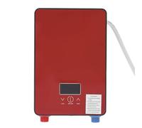 Scaldacqua istantaneo da 6500 W, mini scaldabagno elettrico per bagno e cucina, scaldabagno sottolavello senza serbatoio, con touch screen a LED e set doccetta, acqua calda istantanea 30-55 °C, IPX24