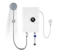 Scaldacqua Istantaneo | Riscaldamento Con Display Digitale | Mini Apparecchio Elettrico Istantaneo Per Doccia Calda - Per Lavello, Cucina, Bagno, Piscina, Esterno, Interno,