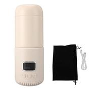 Scaldalatte Elettrico USB Ricaricabile Scaldabiberon 55℃ Riscaldamento Rapido 400ML Grande Capacità 10000mAh Scaldabiberon Portatile Senza Fili per Viaggi All'Aperto