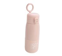 Scaldalatte portatile da viaggio, scaldabiberon portatile con riscaldamento rapido, batteria a lunga durata ricaricabile tramite USB, scaldabagno a temperatura costante per