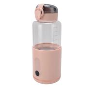 Scaldalatte Portatile, Scaldabiberon da Viaggio di Grande capacità da 300 Ml per Bambini, Scaldabiberon Senza Fili Ricaricabile Tramite USB da 5000 MAh in Movimento per Viaggi in