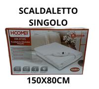 Scaldaletto coperta termica scaldino scalda sonno lavabile matrimoniale singola