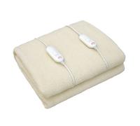 TERMOCOPERTA SCALDALETTO MATRIMONIALE LANA SINTETICA 2X60 WATT DCG SE3154 ITA